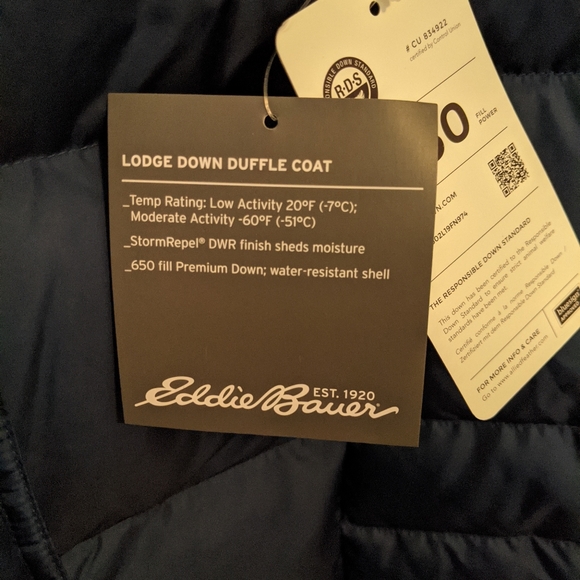 Eddie Bauer Lodge Down Long Jacket - Picture 4 of 4